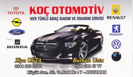 Koç Otomotiv Adıyaman