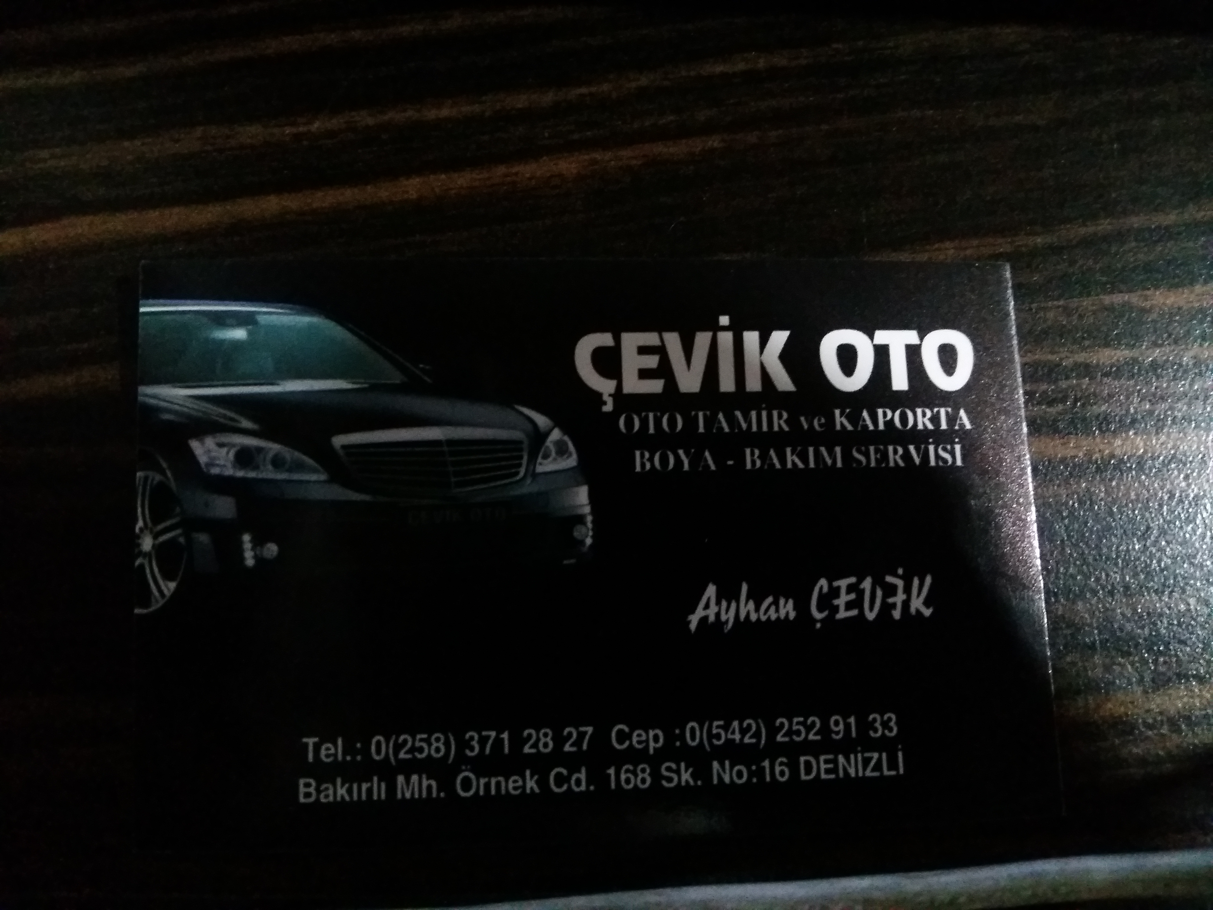 ÇEVİK OTO