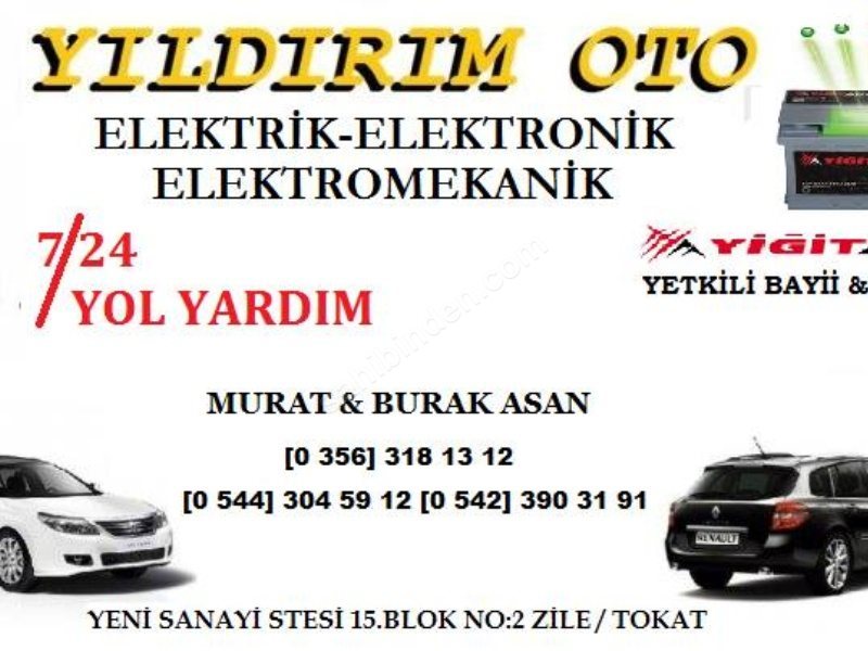 Yıldırım Oto Elektrik Zile