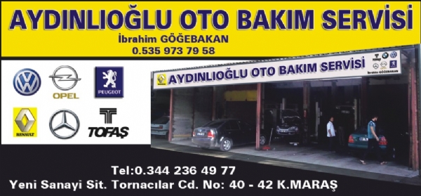 AYDINLIOĞLU OTO BAKIM SERVİSİ