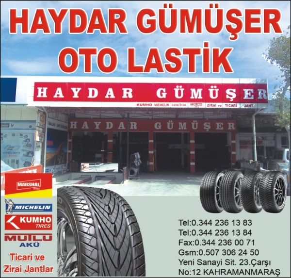 GÜMÜŞER OTO LASTİK