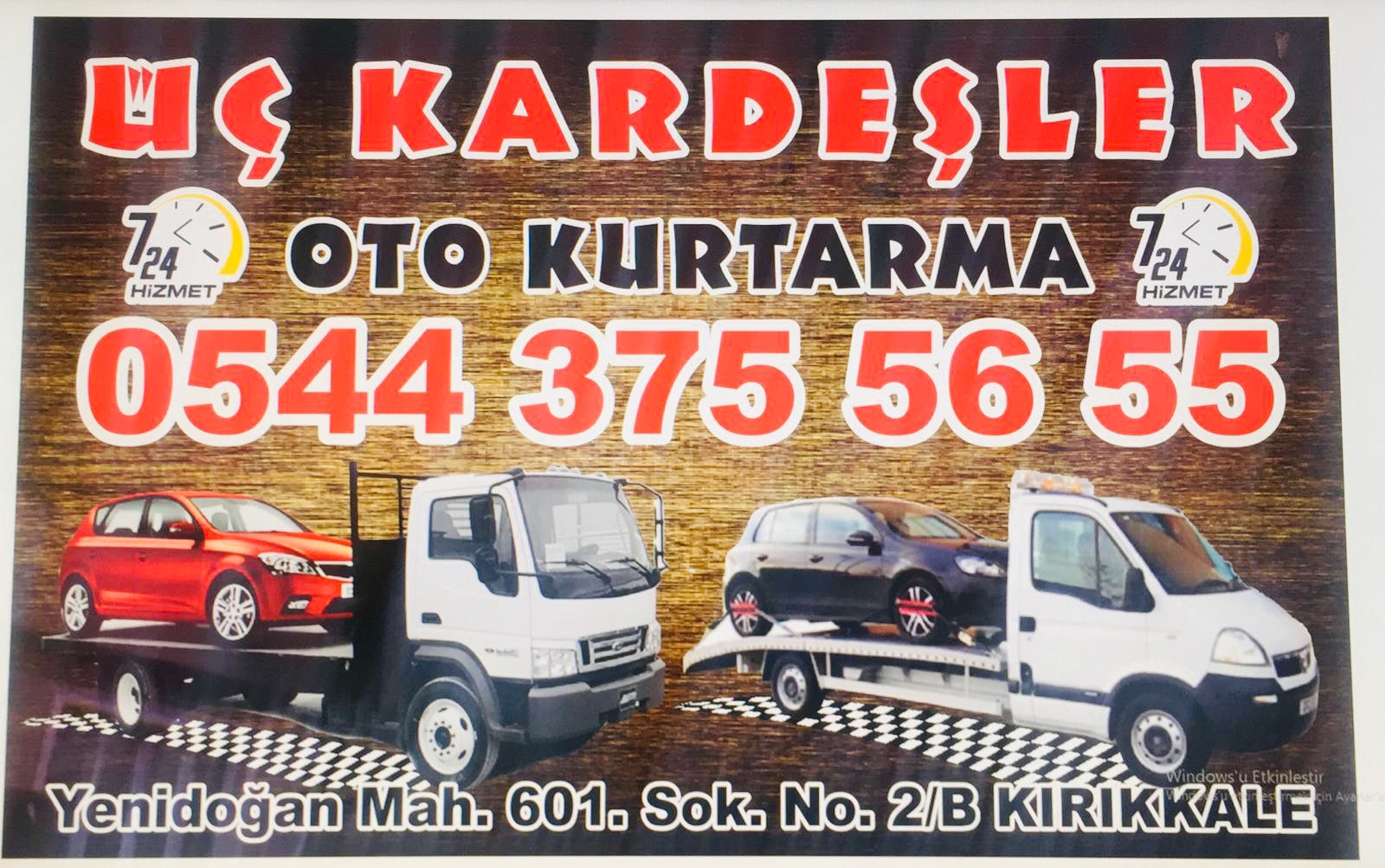 ÜÇ KARDEŞLER OTO KURTARMA