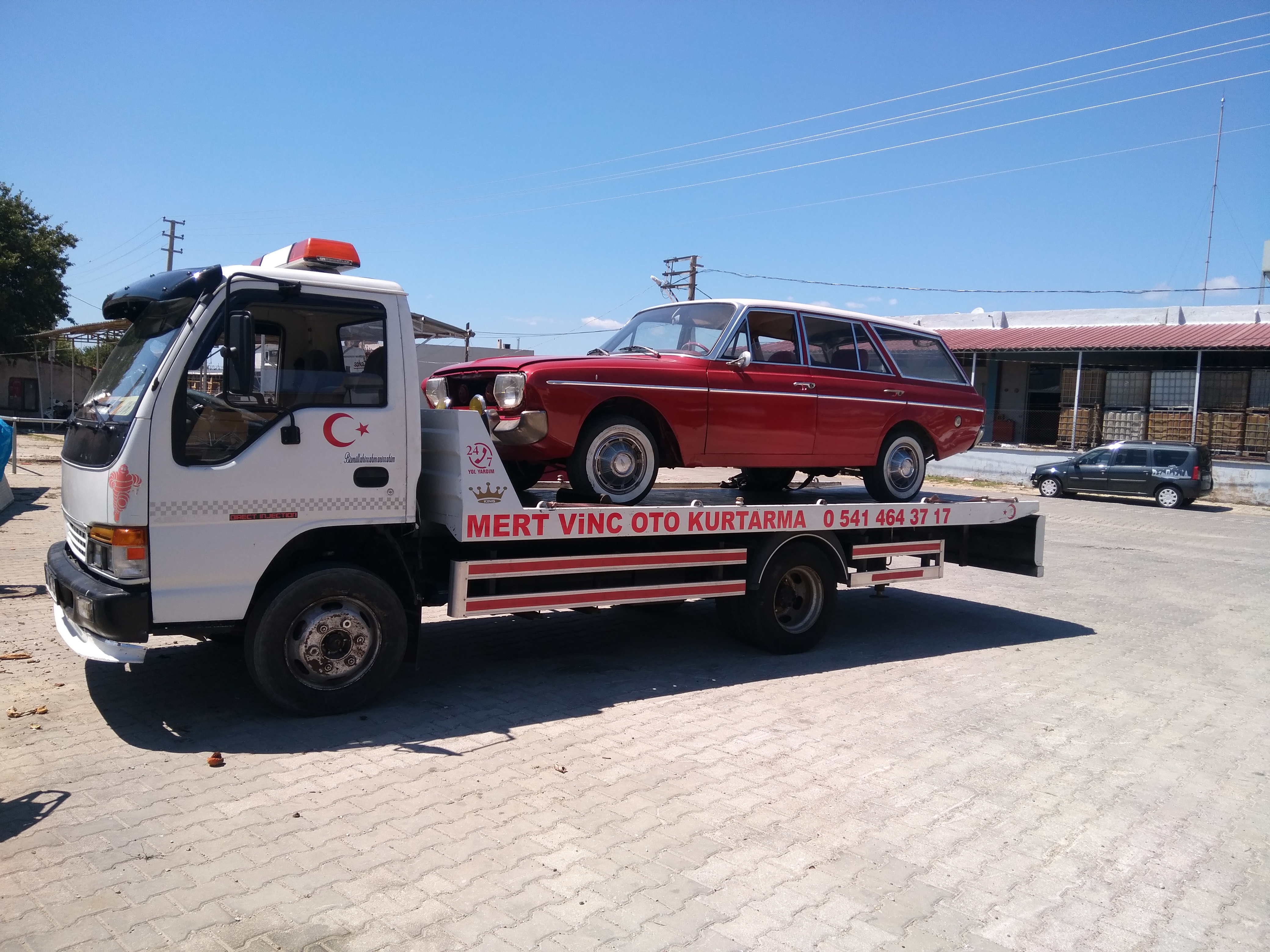 Çanakkale Mert vinç oto kurtarma yol yardım