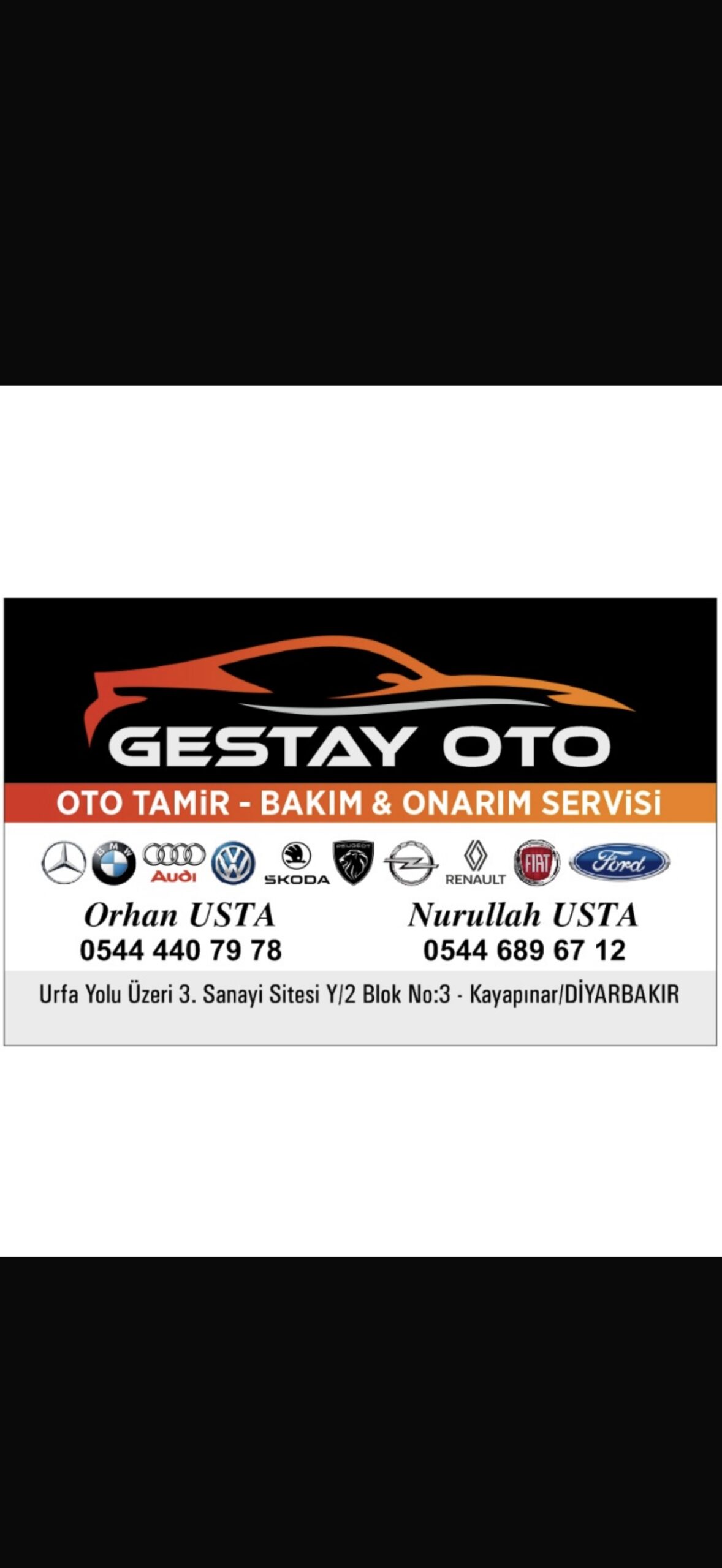 Gestay oto tamir bakım onarım servisi